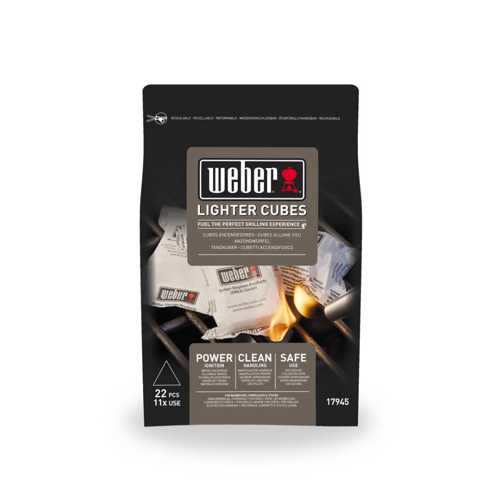 Weber Aanmaakblokjes Wit 22 stuks