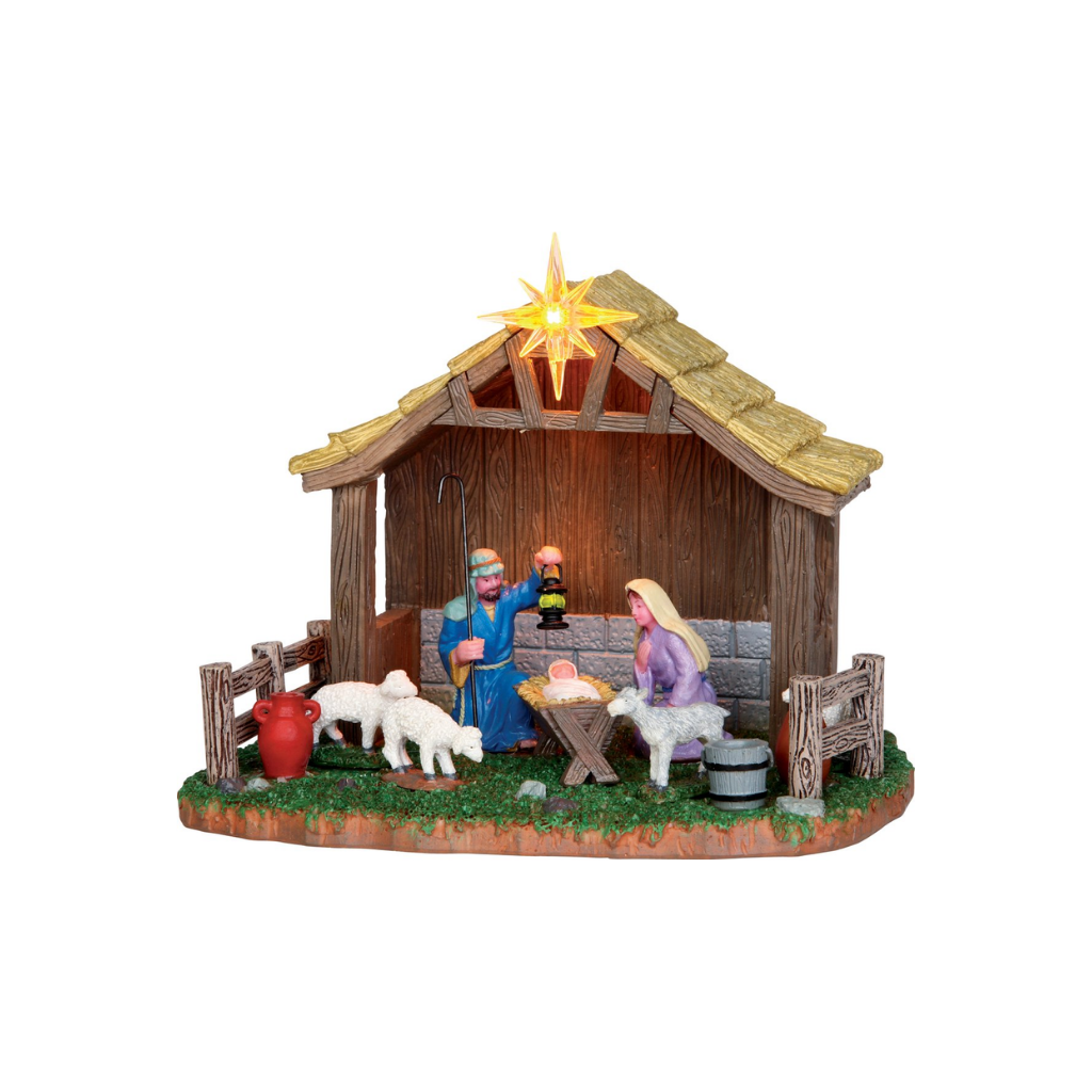 Lemax Nativity Scene