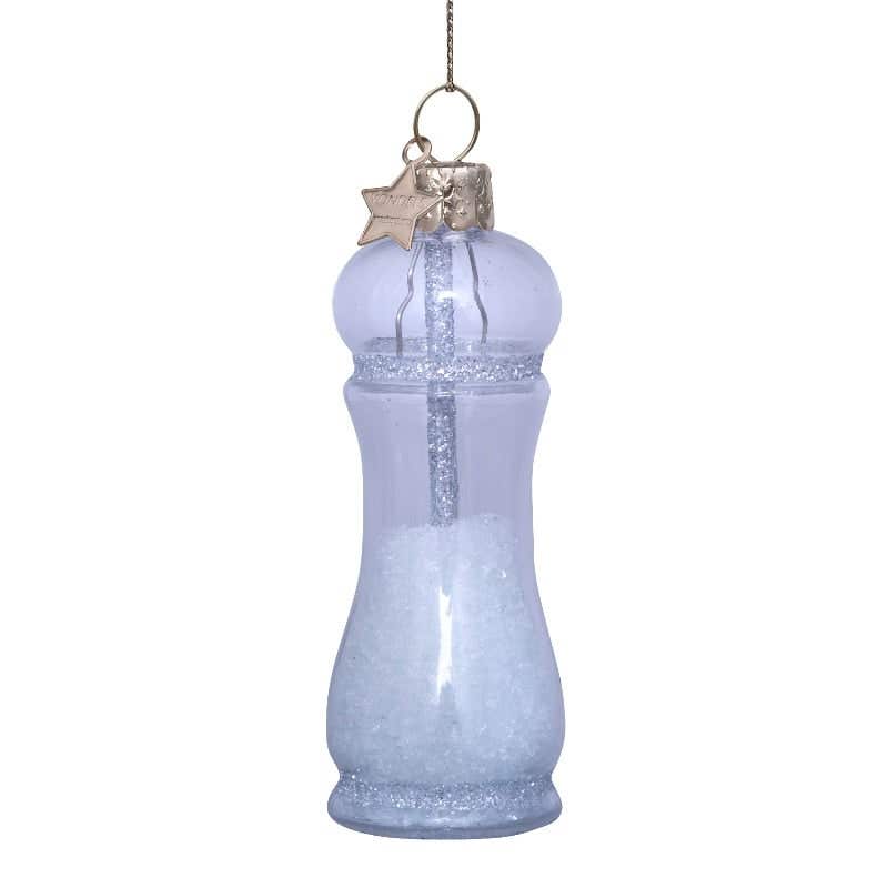 Vondels Kersthanger wit zout 9 cm