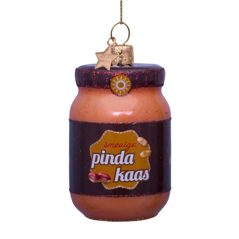 Vondels Kersthanger pindakaas 8 cm