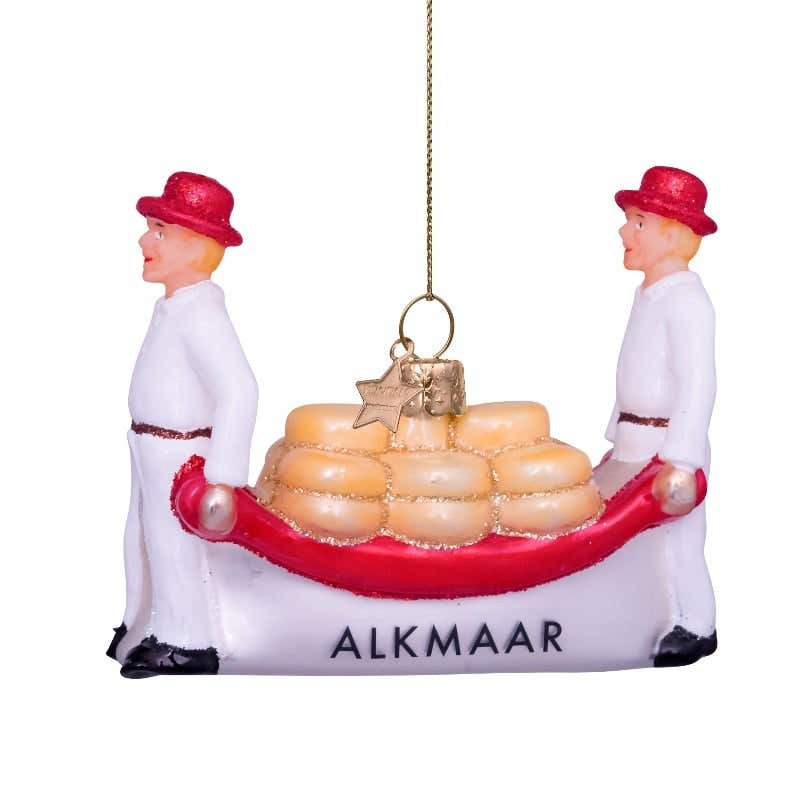 Vondels Kersthanger kaasdragers Alkmaar 7 cm