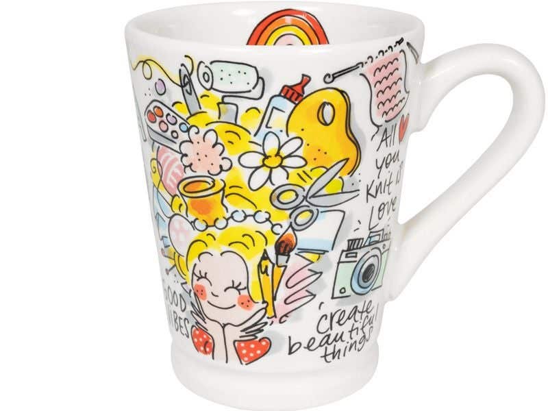 Blond Amsterdam Beker XL Miss Creativity 0.5L