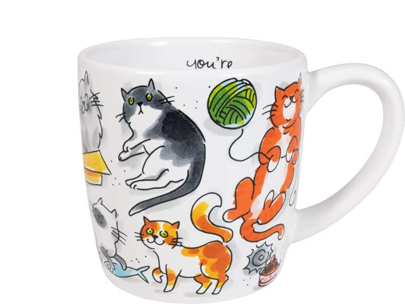 Blond Amsterdam Cappuccinomok XL Dier Cat Love 0.5 L