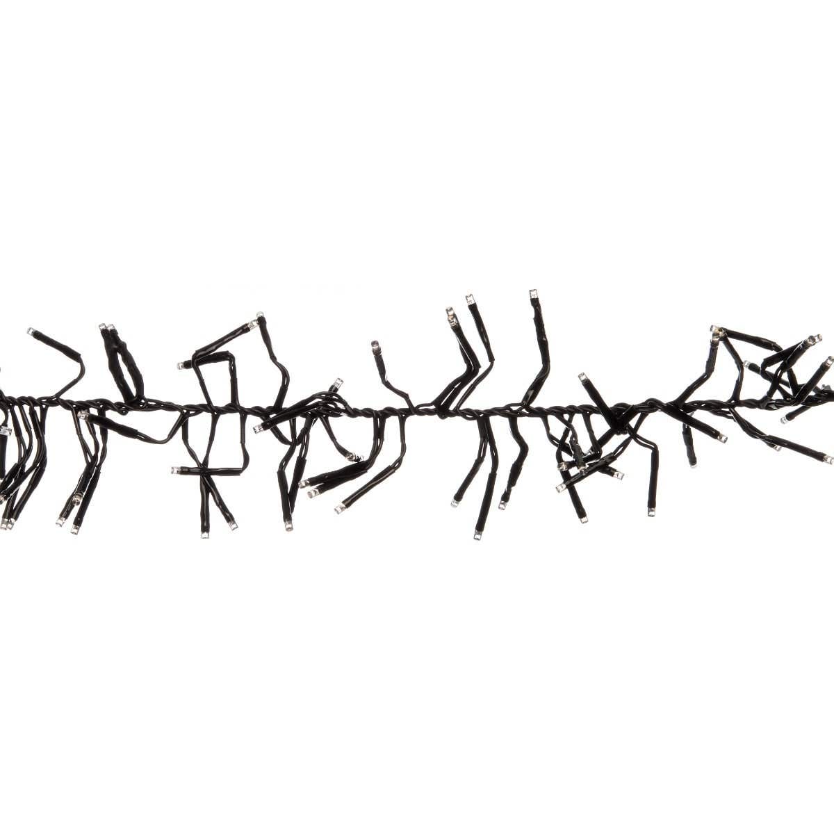 Clusterverlichting 1152 lichtjes met knipperfunctie warm wit 6,9 m 96 LED Knipperend en timer