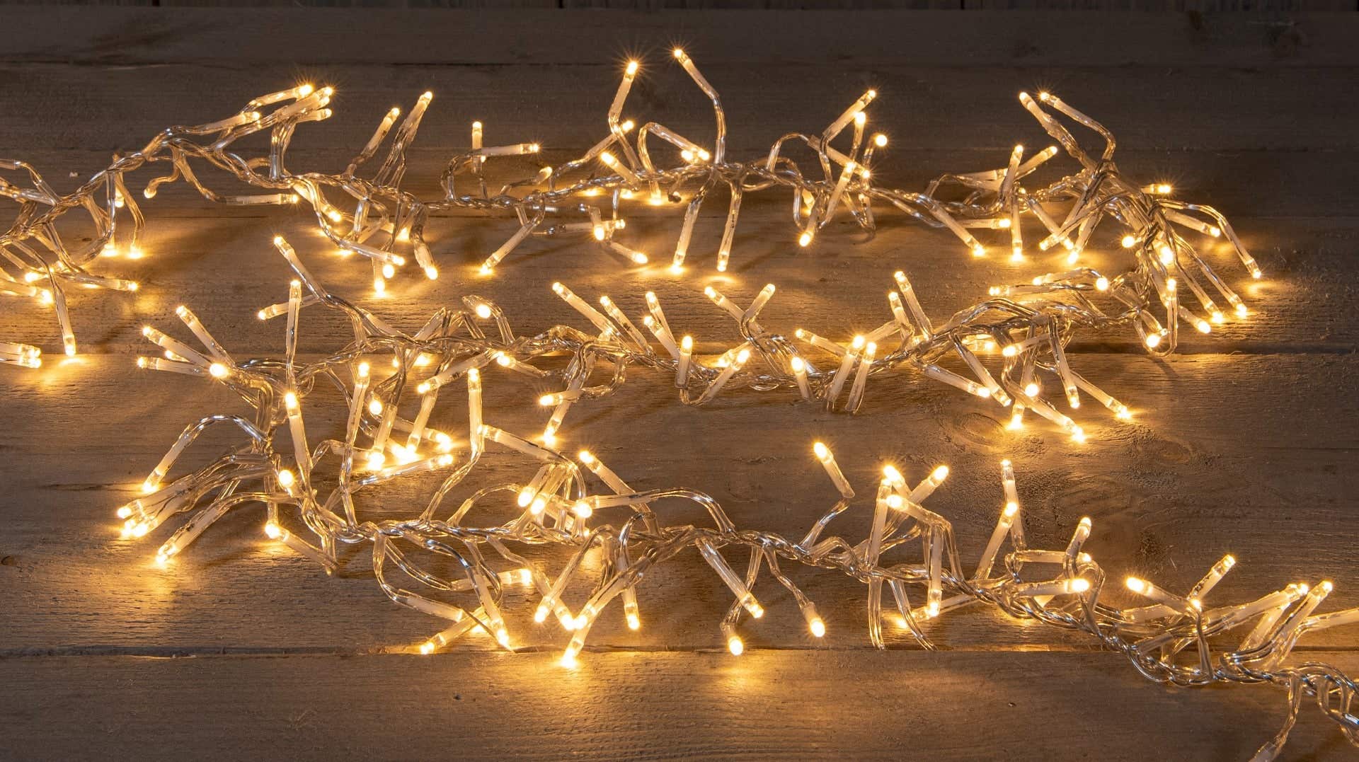 Clusterverlichting met 1152 lampjes klassiek warm 6,9 m