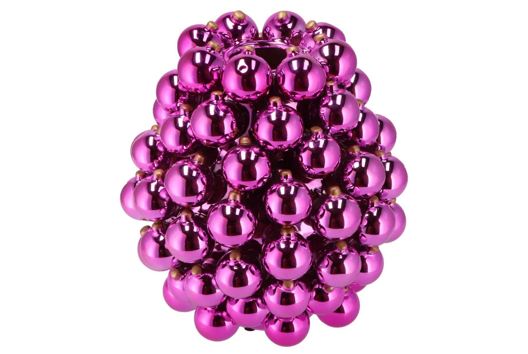 Vaas Kerstbal Fuchsia 26 x 29
