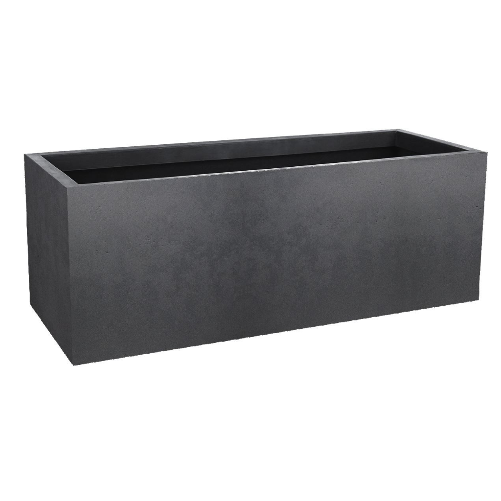 Eda Pot Basalt Up Rechthoek Antraciet 795 x 295 x 295 cm