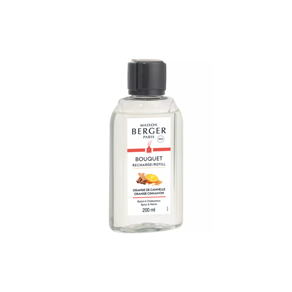 Navulling parfumverspreider met Geurstokjes 200ml Orange de Cannelle