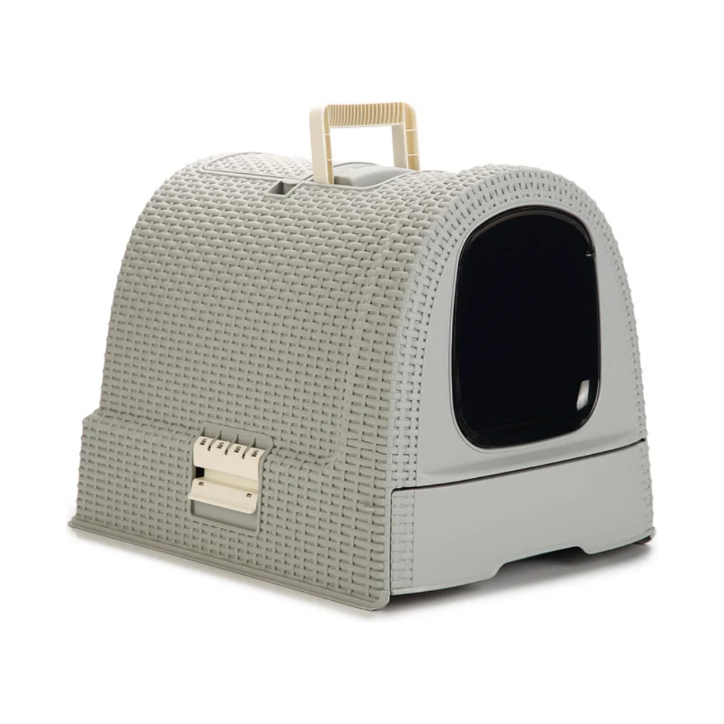 Curver kattenbak Style grijs 51 x 38.5 x 39.5 cm