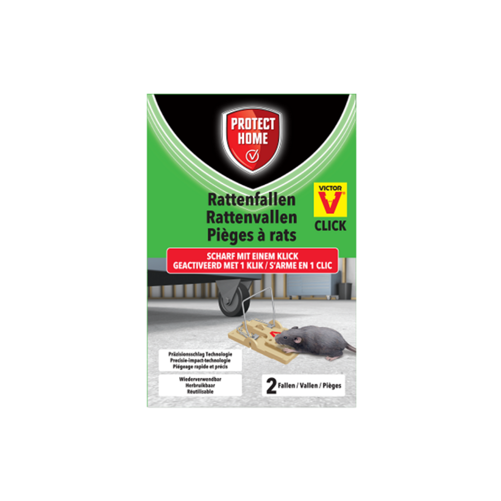 Protect Home Rattenval kunststof 2 stuks