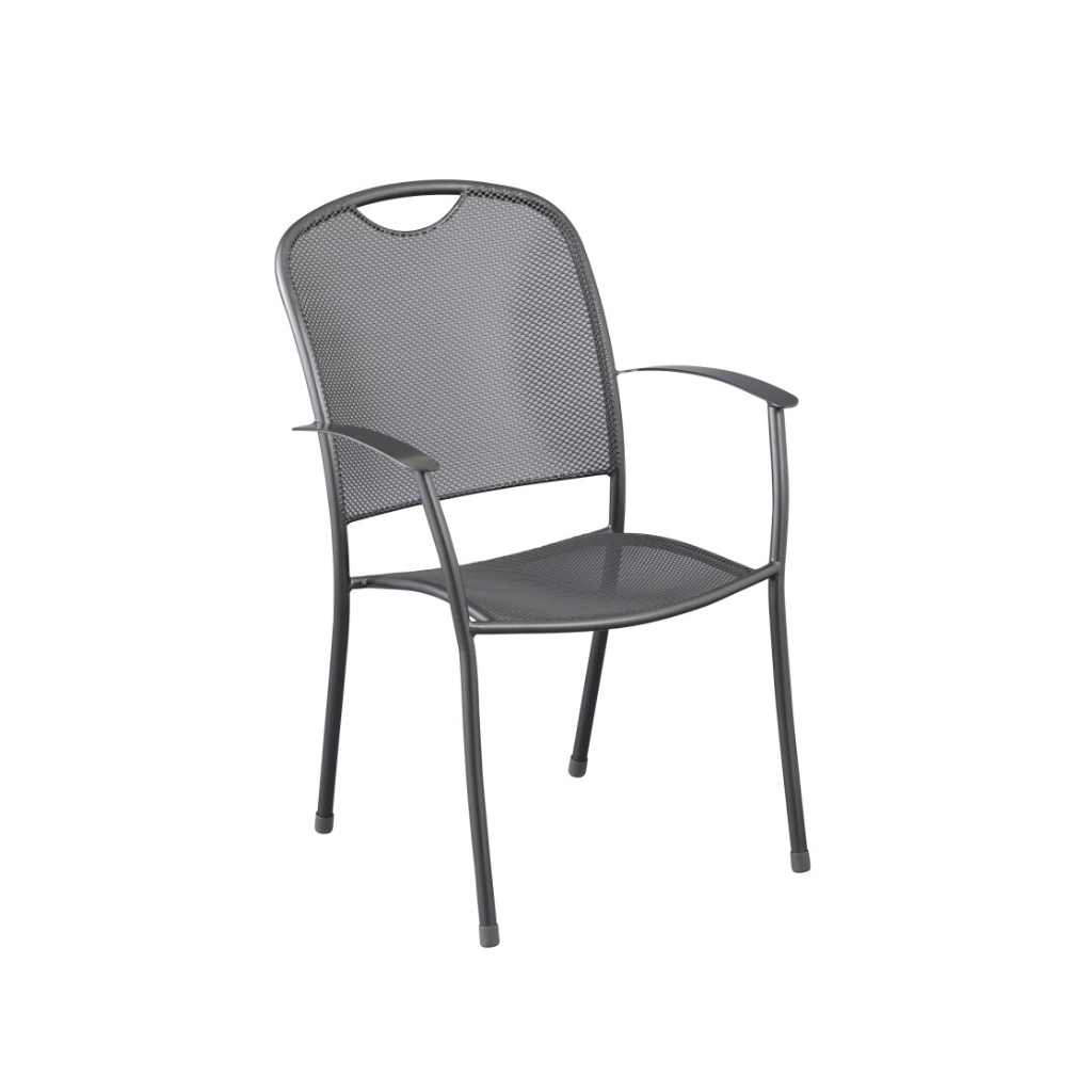 Engarden Stapelstoel Kos Antraciet 60 x 59 x 90 cm