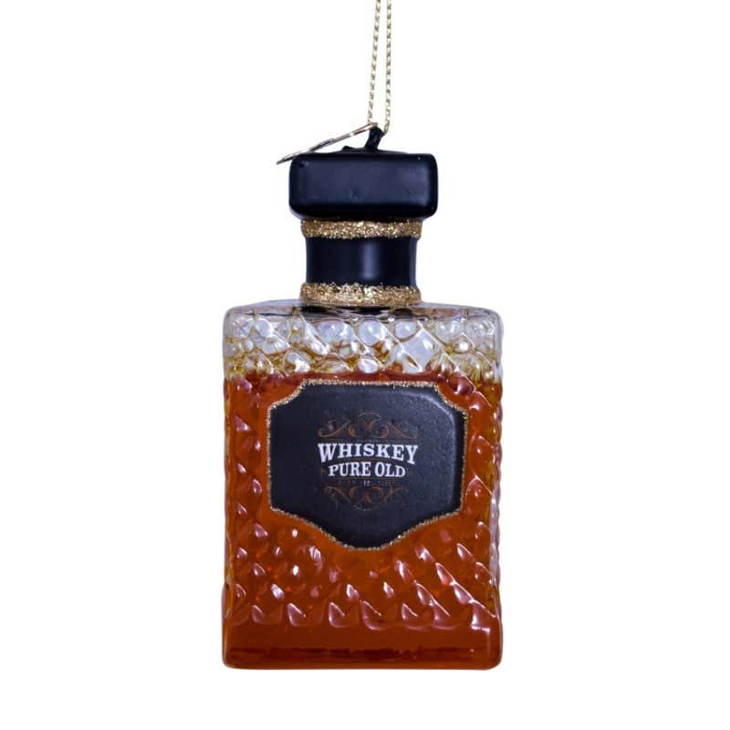 Vondels Kersthanger whiskey bottle 8.5 cm