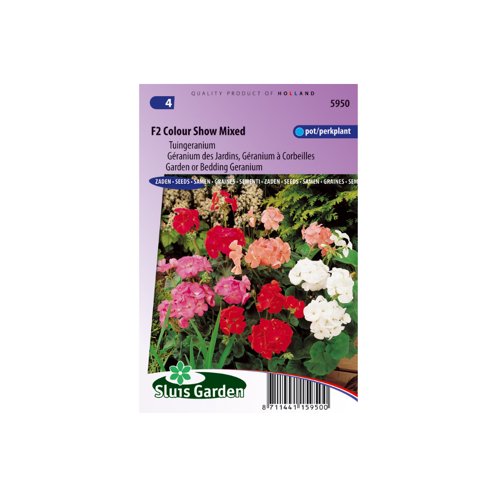 Pelargonium x hort. F2 Colour Show Mix