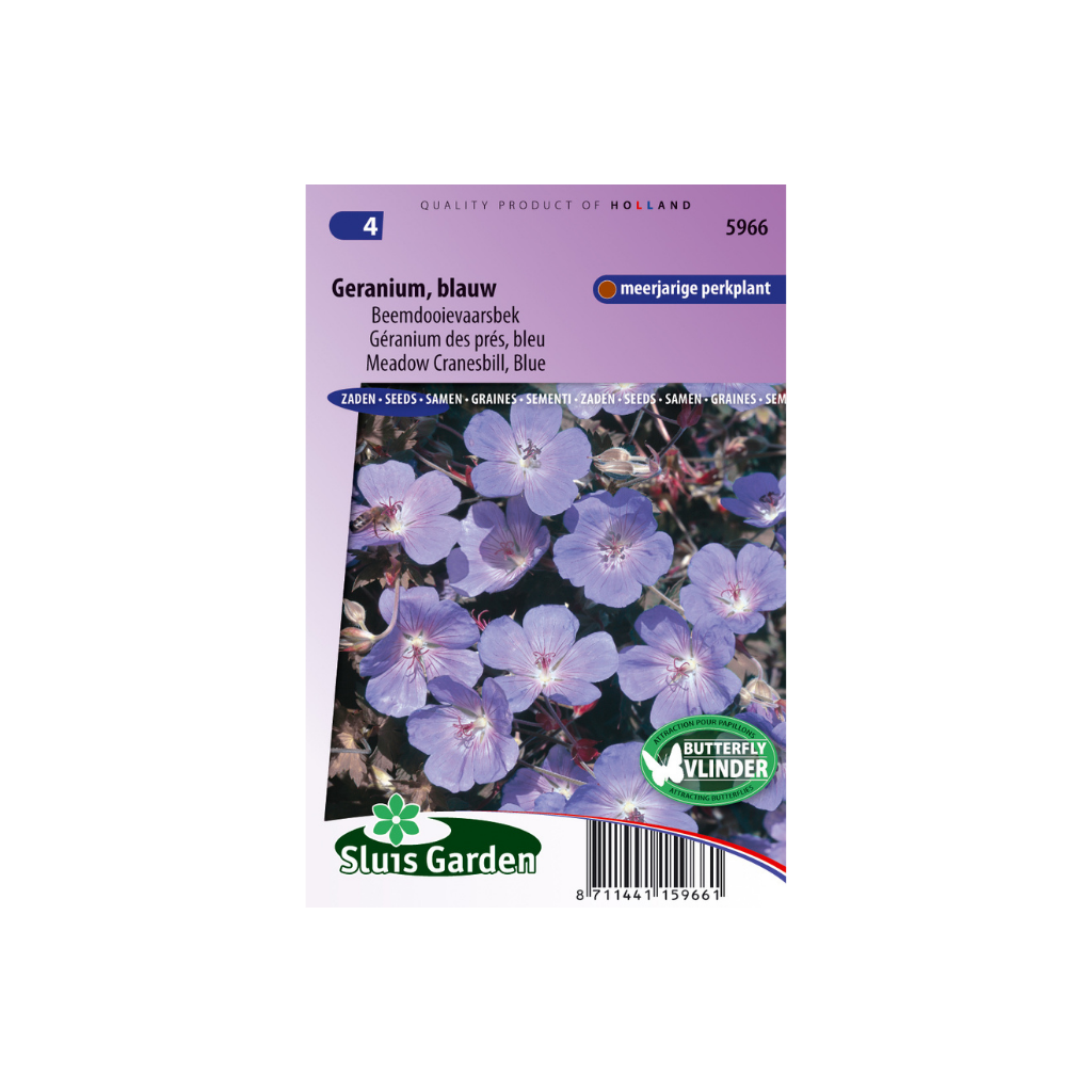 Geranium pratense Blauw