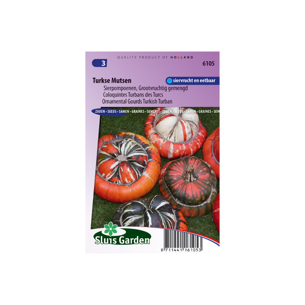 Cucurbita Large Fruited Turkish Turban