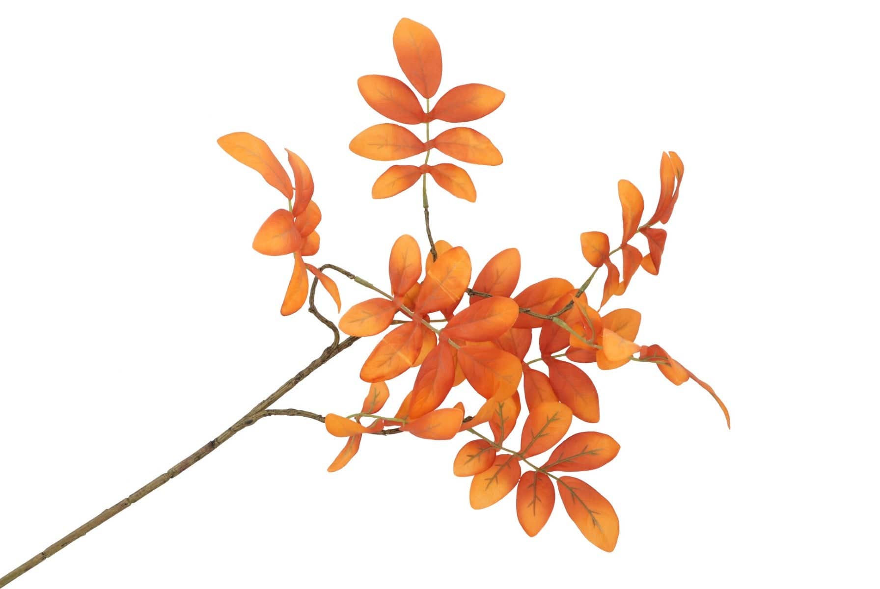 Kunstbloem zijde Rowan Orange 71 cm