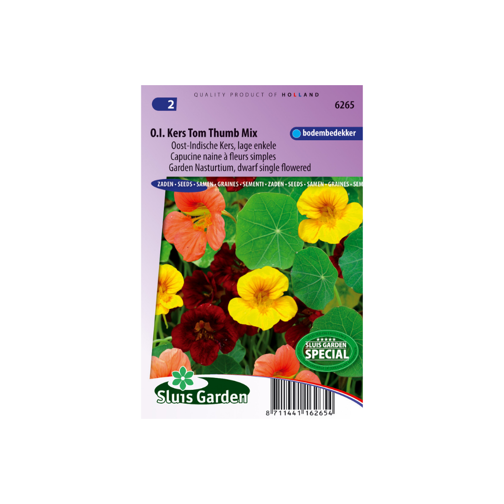 Tropaeolum majus n. sgl. Tom Thumb mix