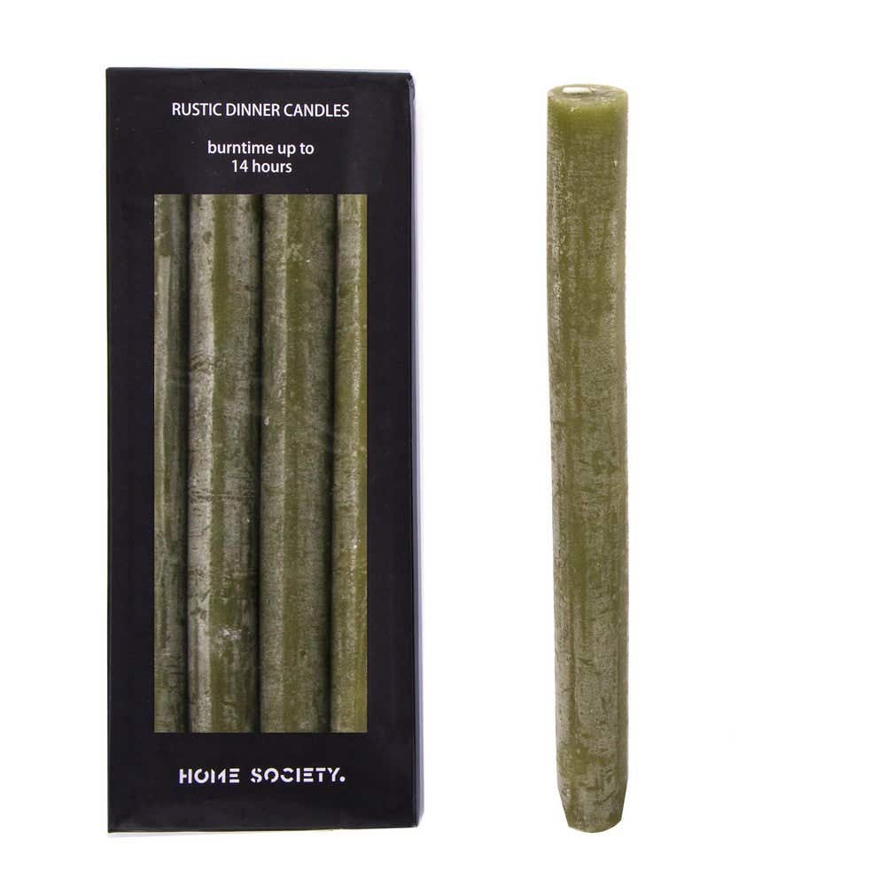 Home Society Dinerkaars L Groen 24.5 cm 4 stuks