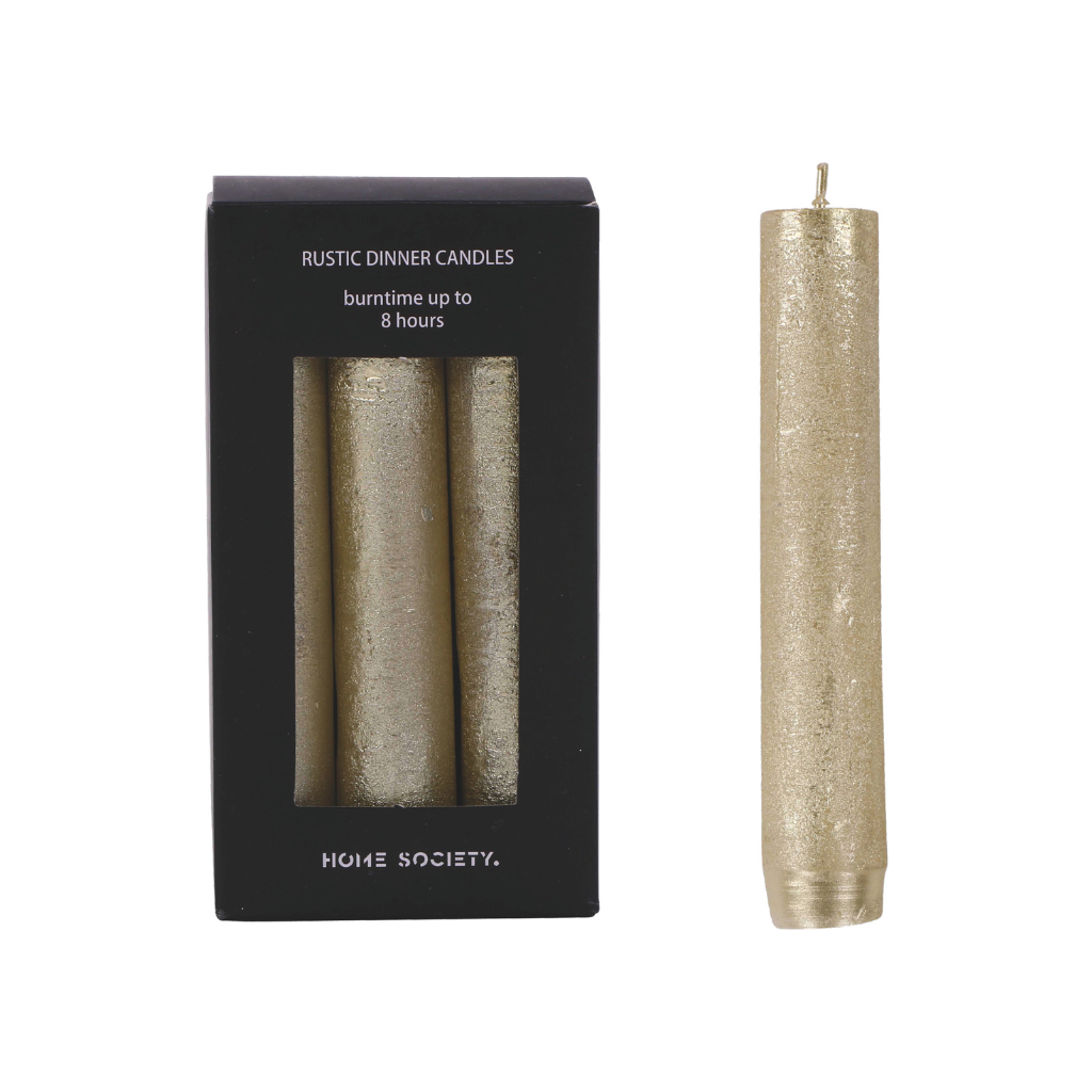 Home Society Dinerkaars S Goud 14 cm 6 stuks
