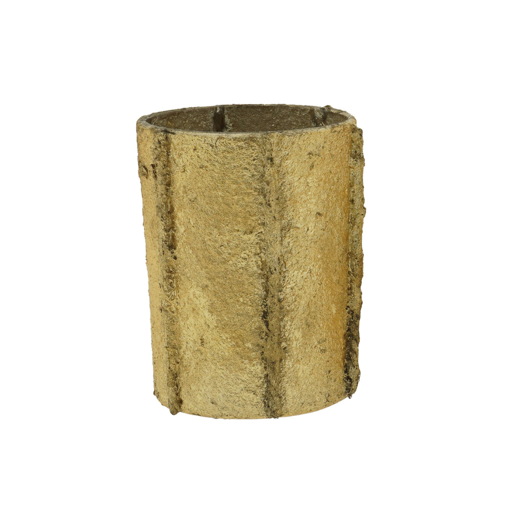 Home Society Theelichthouder Betel Goud L 10 cm