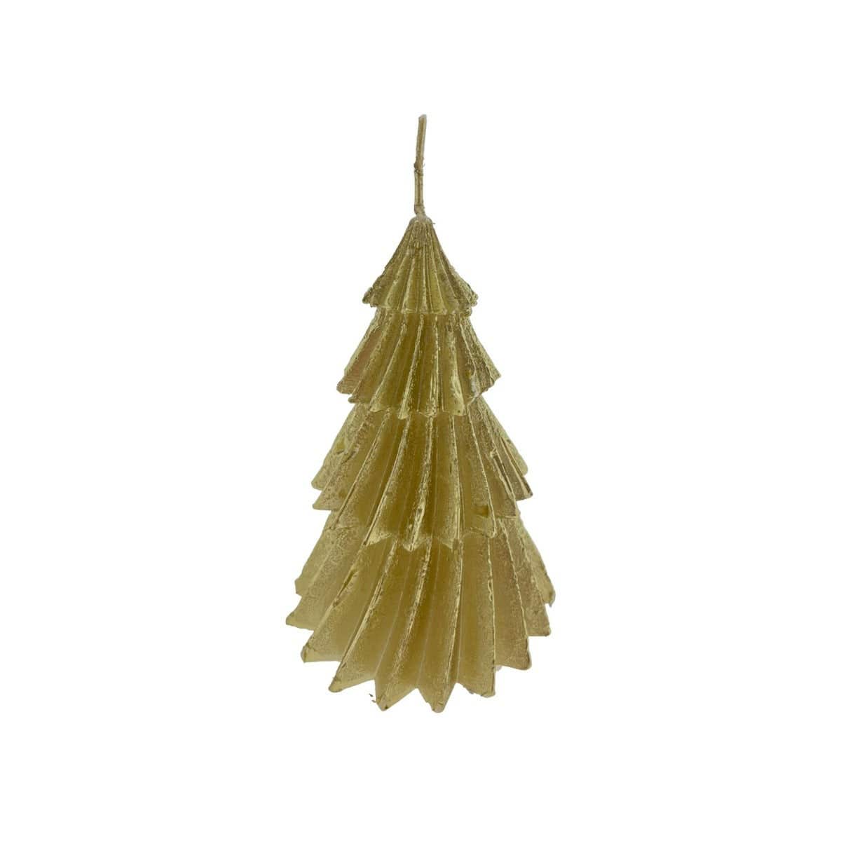 Home Society Kerstboomkaars Windy s Goud 11 cm