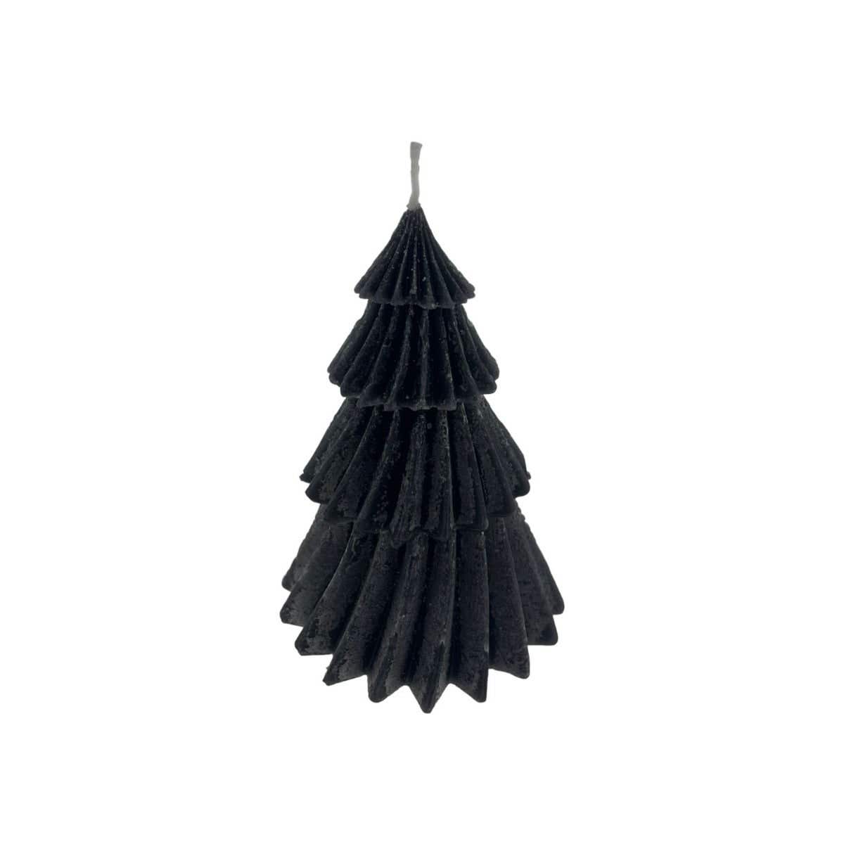 Home Society Kerstboomkaars Windy S Zwart 11 cm