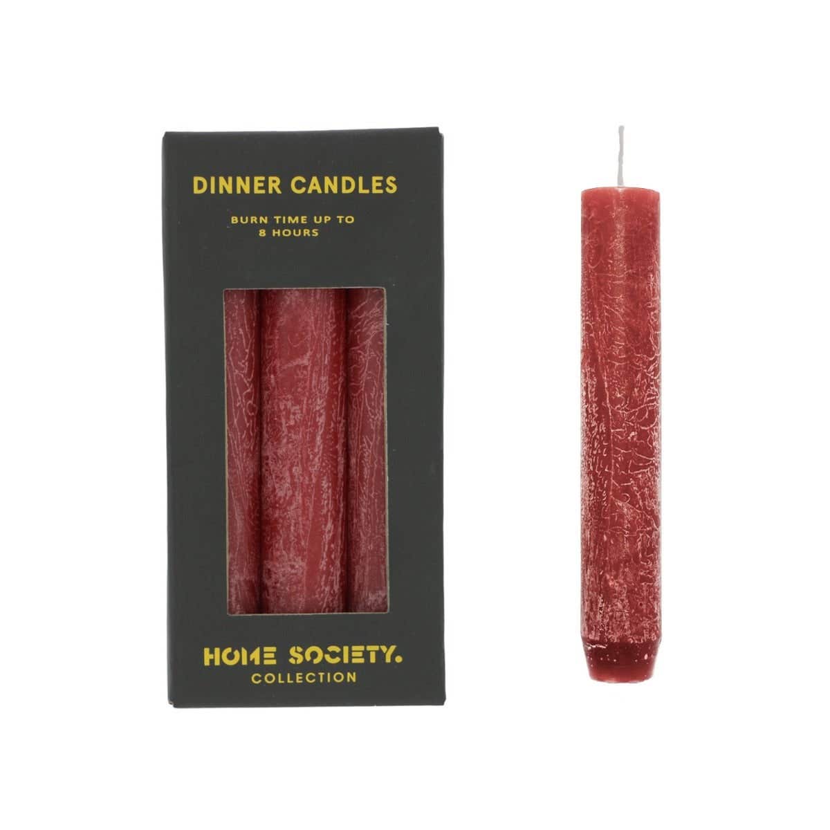 Home Society Dinerkaars S Rood 14 cm 6 stuks