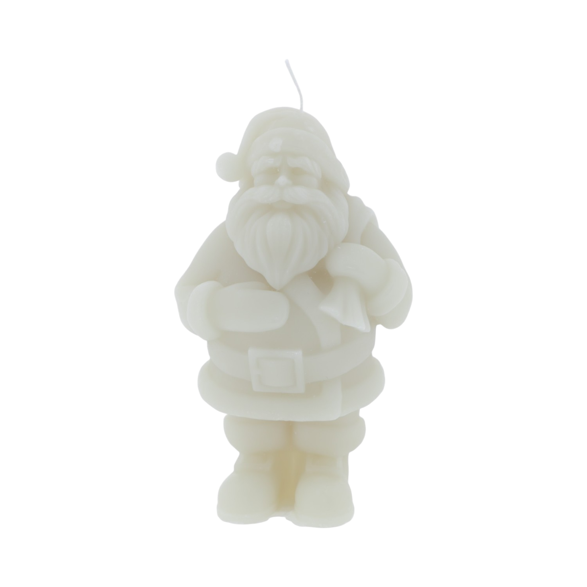 Home Society Kerstman Kaars Wit 20 cm