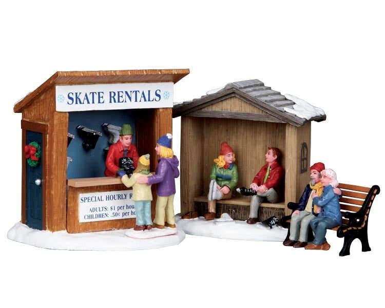Lemax Skate Rentals set van 3