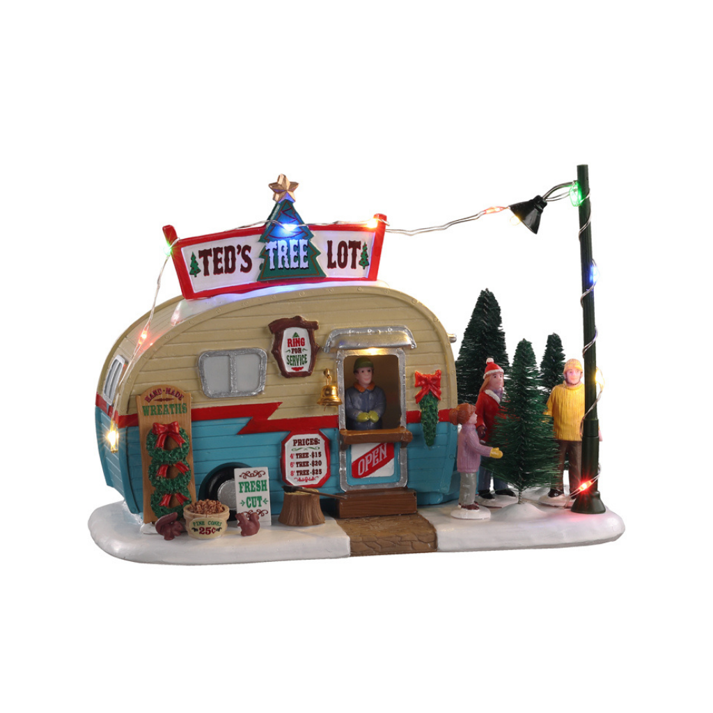Lemax Ted’s tree lot