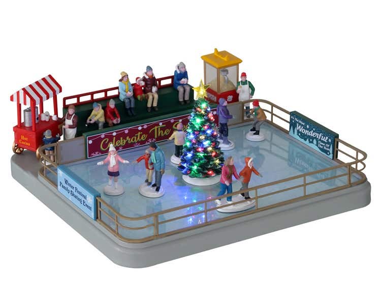 Lemax Outdoor Skating Rink