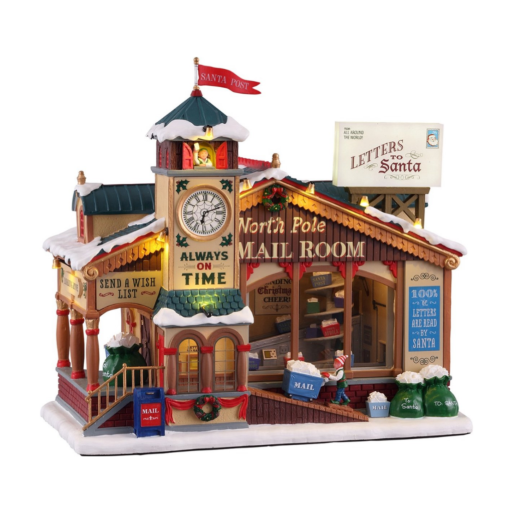 Lemax North Pole Mail Room