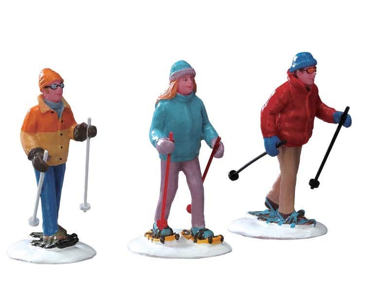 Lemax Snowshoe walkers