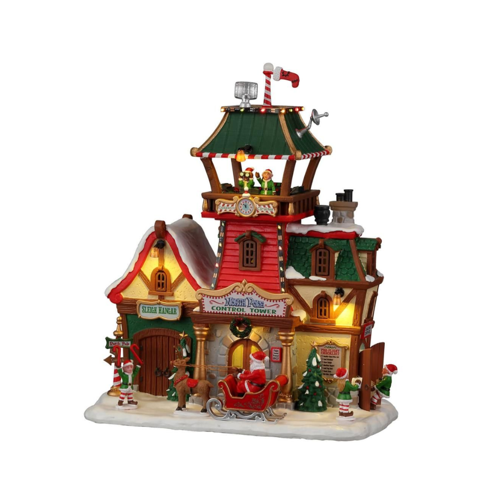 Lemax North Pole control tower