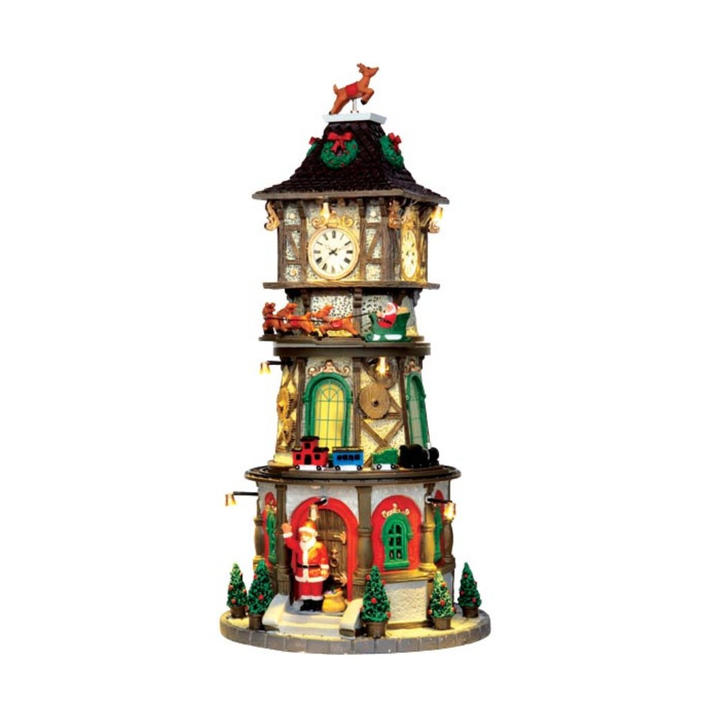 Lemax Christmas Clock Tower