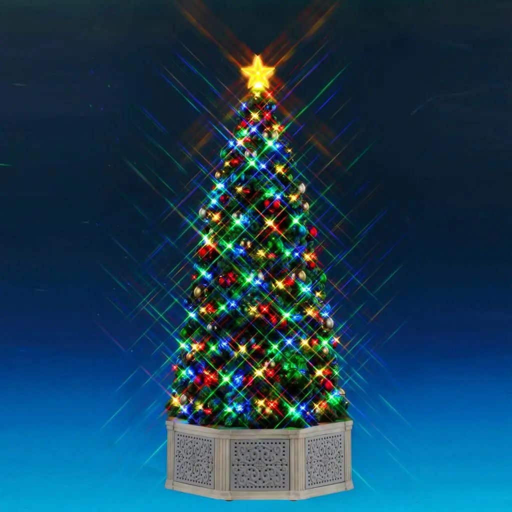 Lemax Have a blue (tooth) Christmas (tree) met adapter