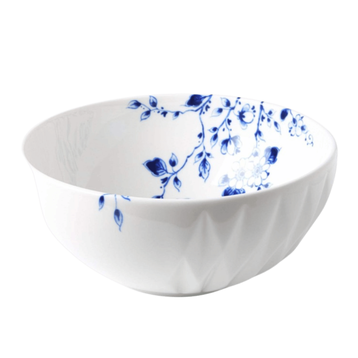 Heinen Delfts Blauw Vouw Soepkom
