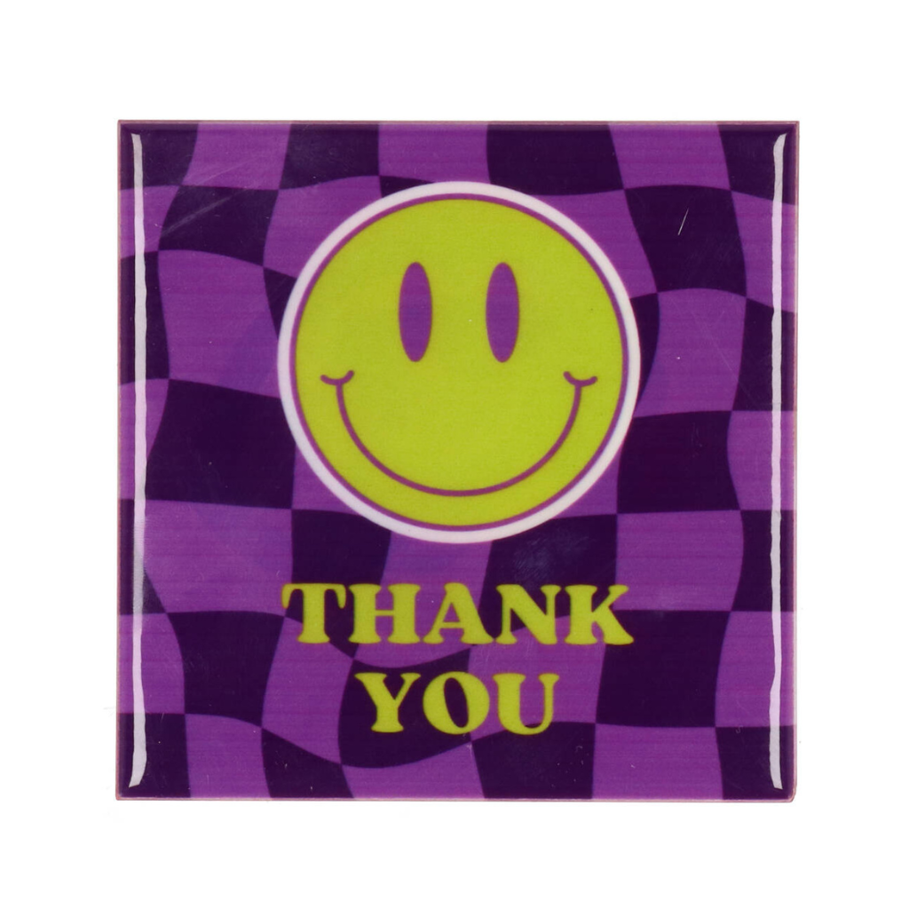 Tegel Thank You Paars 10 x 10 cm