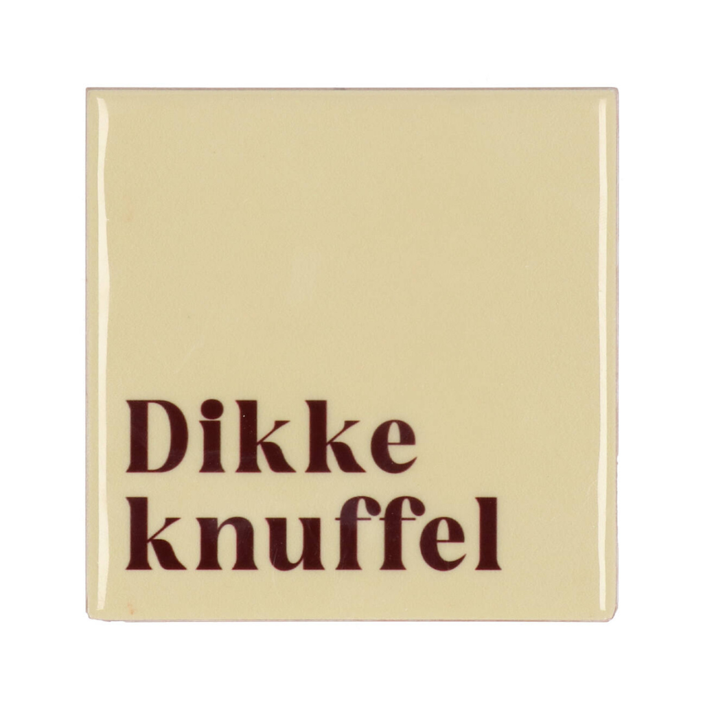 Tegel Dikke Knuffel Beige 10 x 10 cm