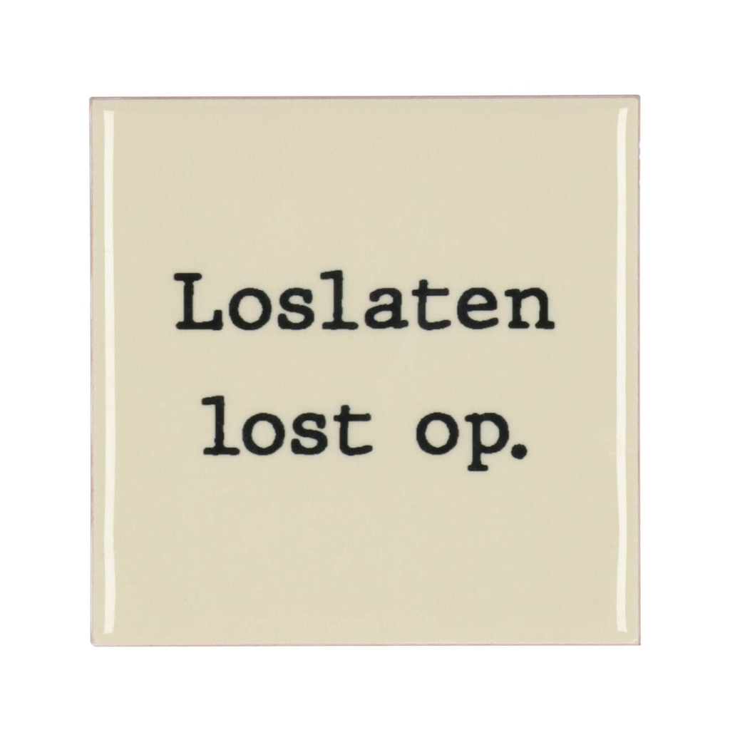 Tegel Loslaten Beige 10 x 10 cm