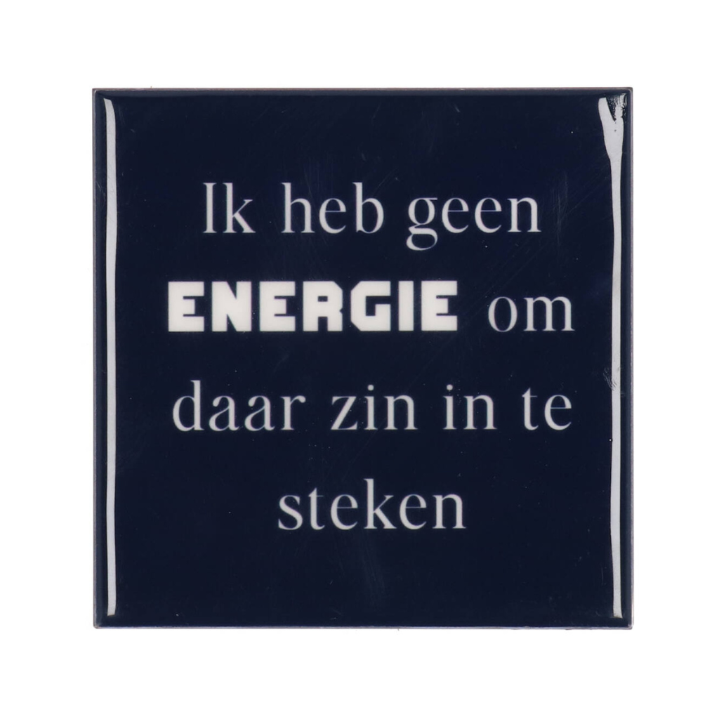 Tegel Energie Blauw 10 x 10 cm