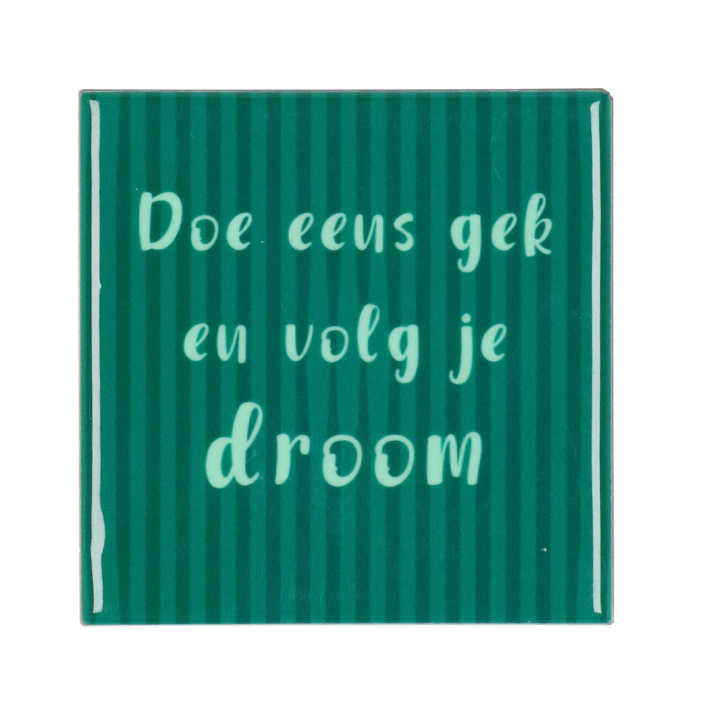 Tegel Droom Groen 10 x 10 cm