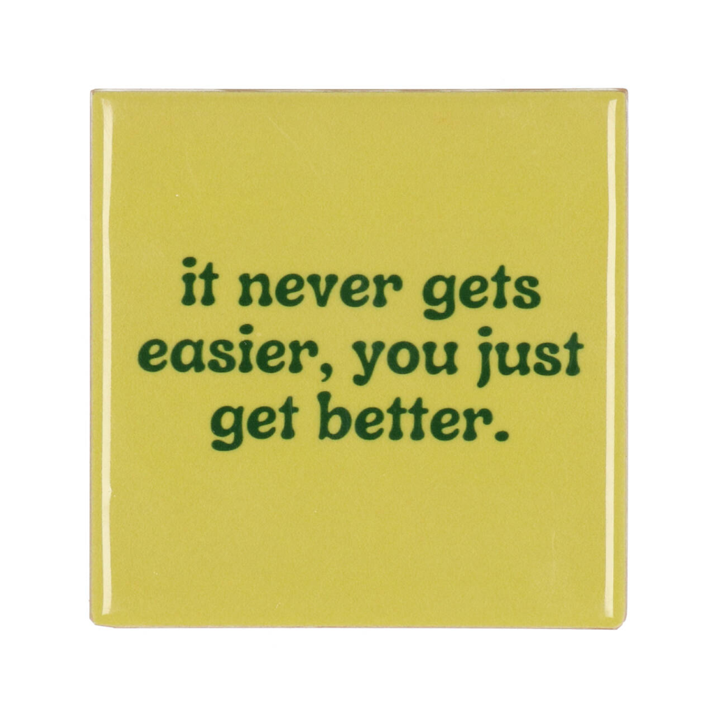 Tegel It Never Groen 10 x 10 cm