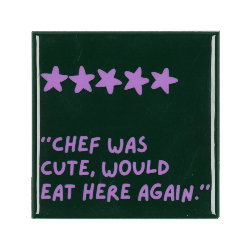 Tegel Chef Groen 10 x 10 cm