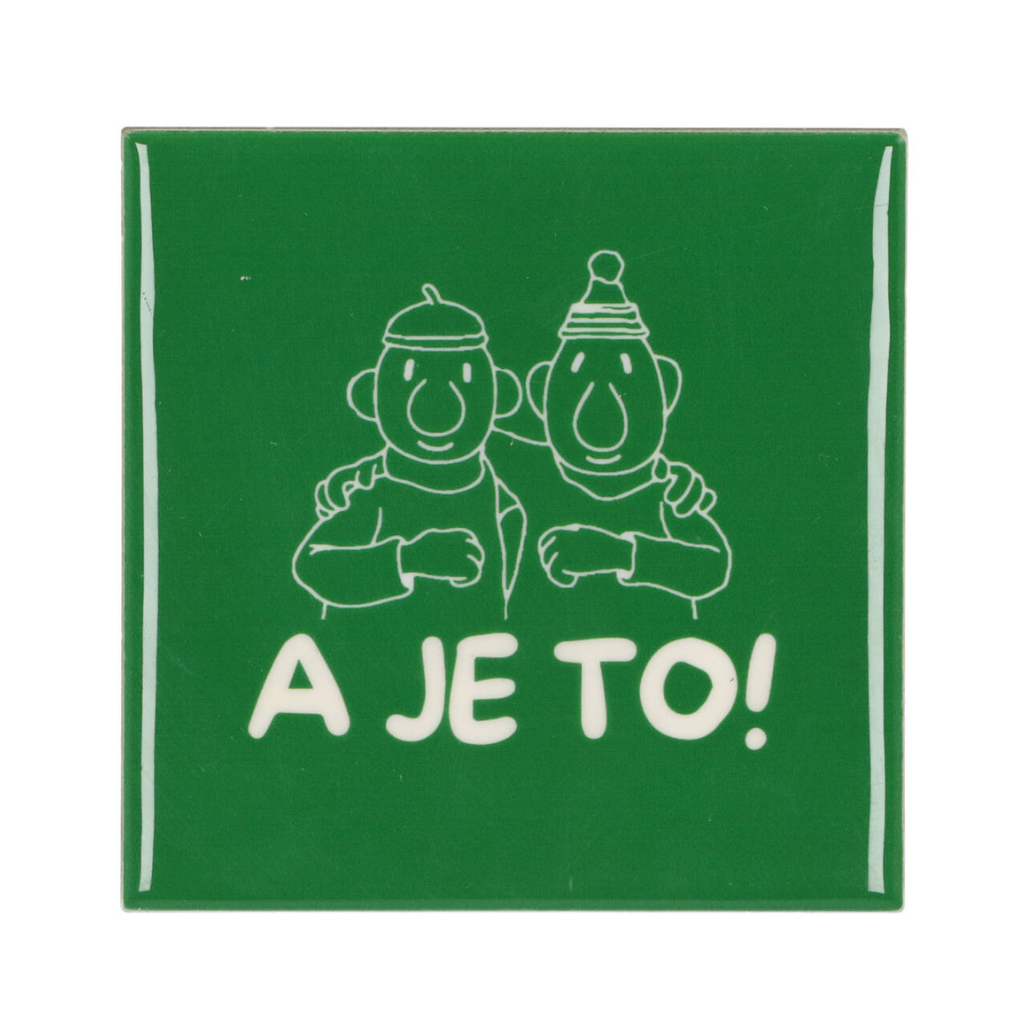 Tegel A Je To Groen 10 x 10 cm