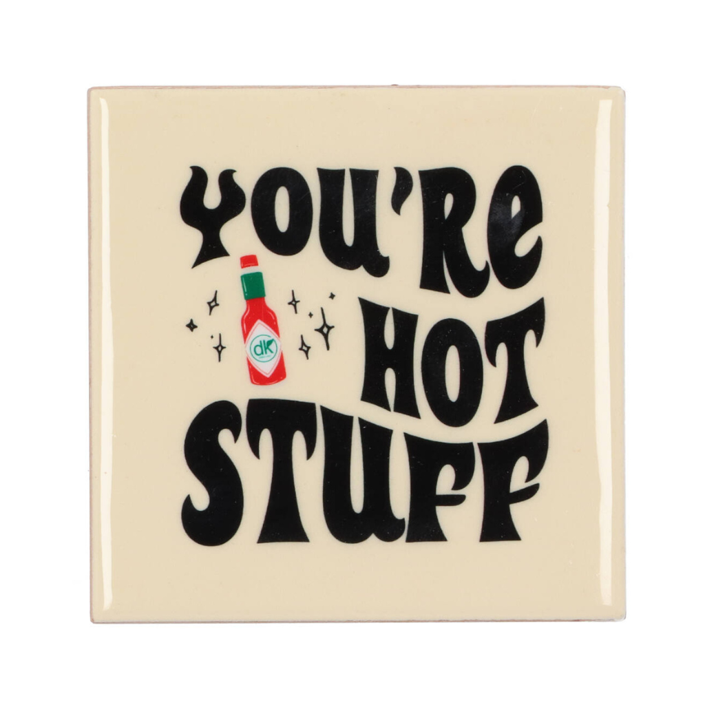 Tegel You're Hot Stuff Beige 10 x 10 cm