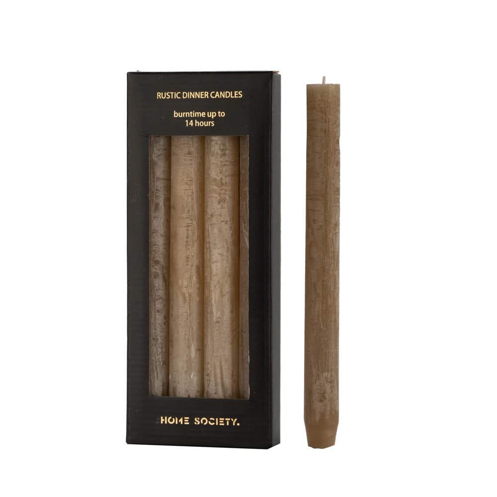 Home Society Dinerkaars L Zand 24.5 cm 4 stuks
