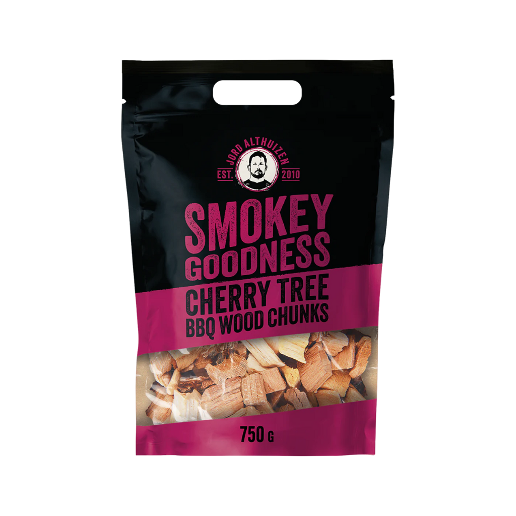 Smokey Goodness BBQ Woodchunks Cherry 750 g