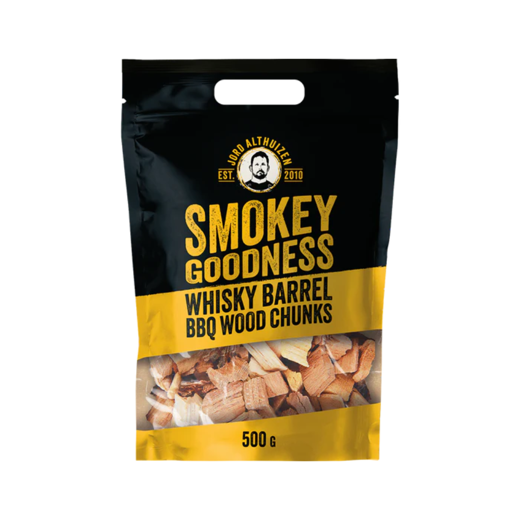 Smokey Goodness BBQ Woodchunks Whiskey 500 g