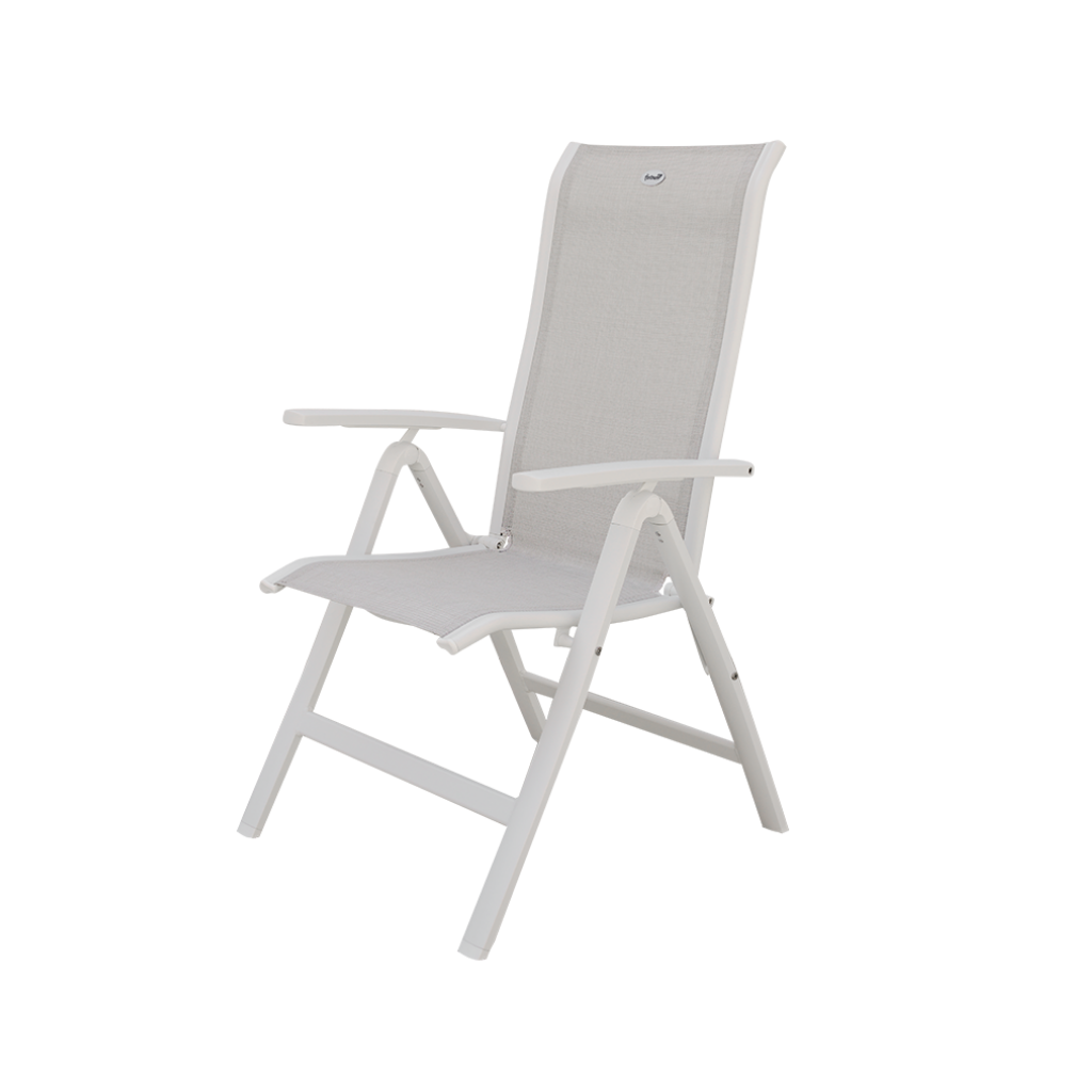 Hartman Verstelbare Tuinstoel Alice Beige 63 x 68 x 110 cm